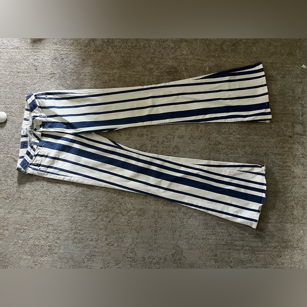 Striped Flare Jeans size 28